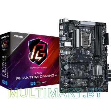Материнская плата ASRock H570 Phantom Gaming 4 картинка 2